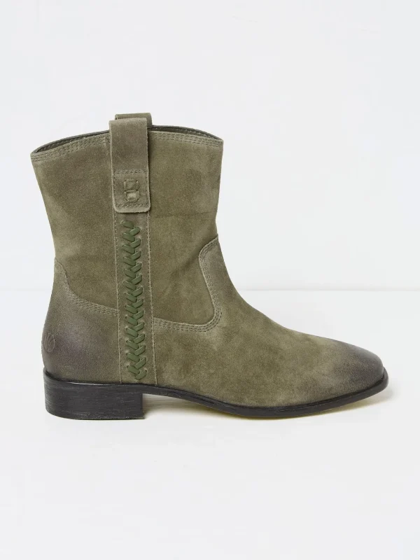 Adelaide Green Western Boots