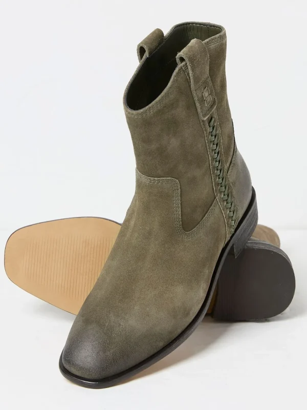 Adelaide Green Western Boots