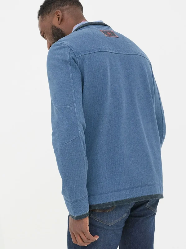 Airlie Blue Panel Sweatshirt