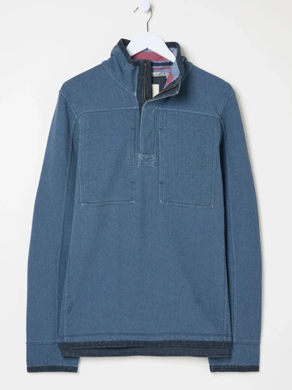 Airlie Blue Panel Sweatshirt