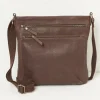 Allie Brown Crossbody Bag