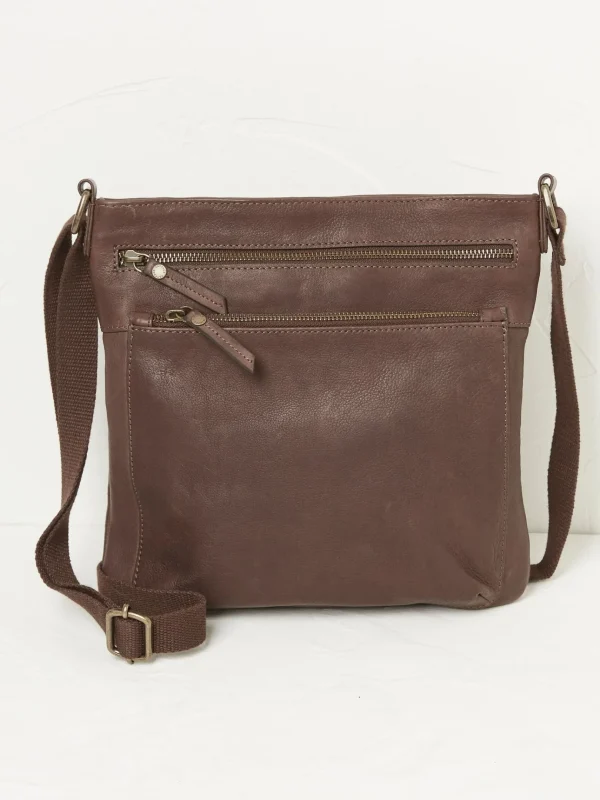 Allie Brown Crossbody Bag