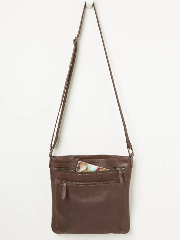 Allie Brown Crossbody Bag