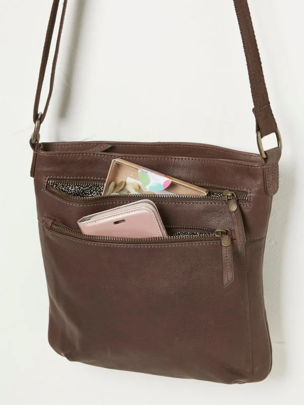 Allie Brown Crossbody Bag