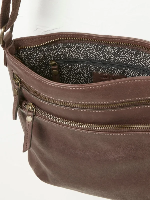 Allie Brown Crossbody Bag