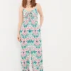 Aurora Green Mirrored Paisley Jumpsuit