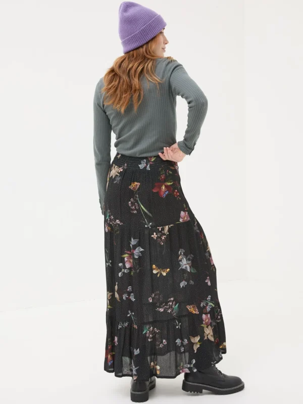 Black Anika Moonlit Skirt