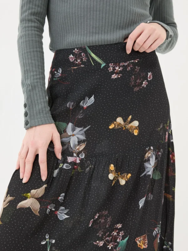 Black Anika Moonlit Skirt