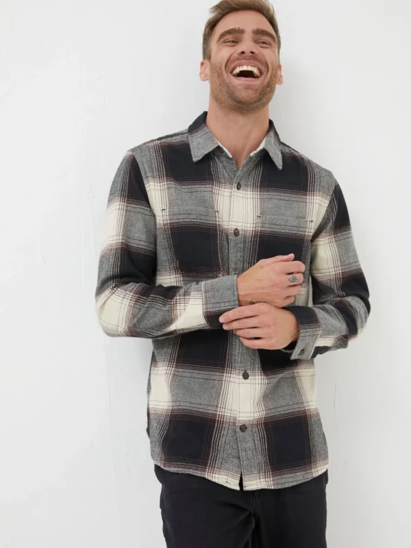 Black Selby Check Shirt