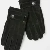 Black Suede Gloves