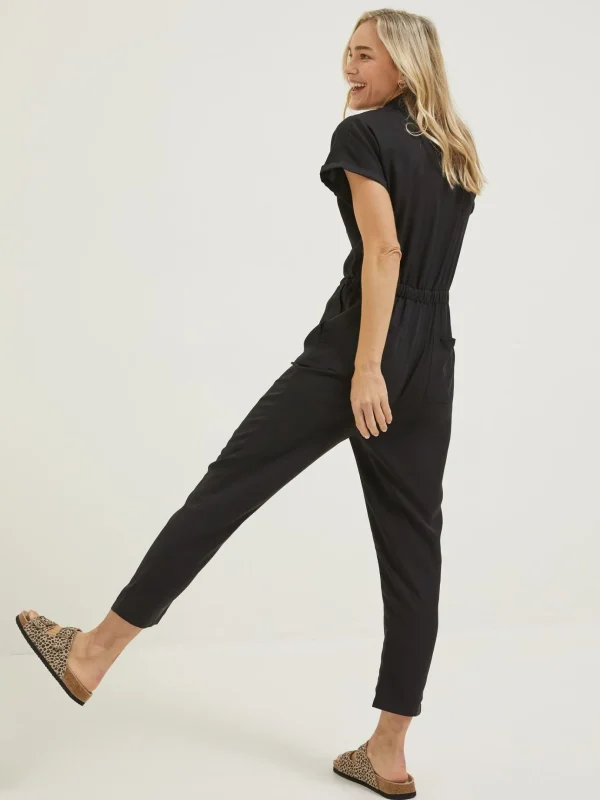 Black Una Jumpsuit