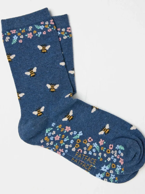 Blue Bee Women's Socks 1 Pack (size 4-7)