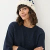 Blue Chunky Knit Hat