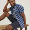 Blue Crowford Check Shirt