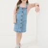 Blue Denim Pinafore Dungarees