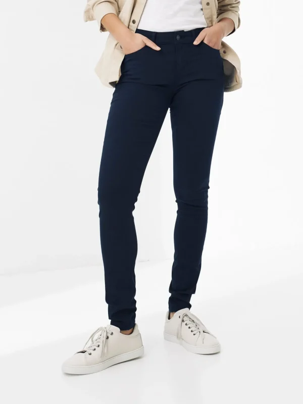 Blue Five Pocket Jeggings