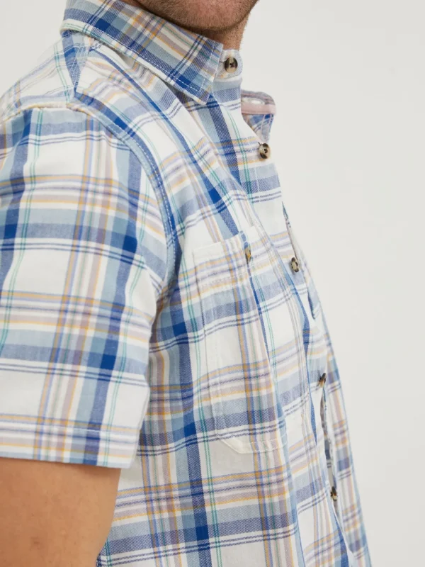 Blue Gibbard Check Shirt