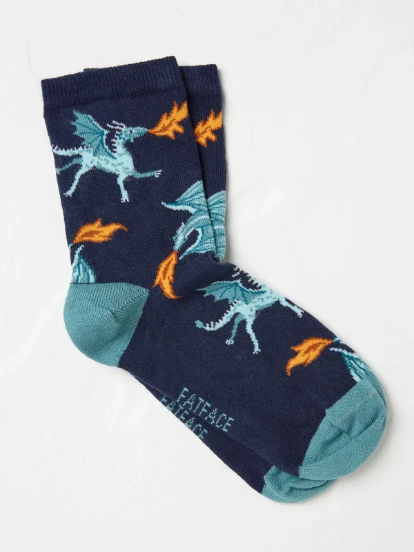 Blue Kids Socks 1 Pack