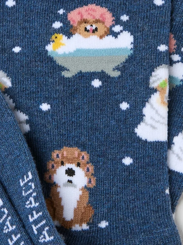 Blue Kids Socks 1 Pack