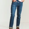 Blue Mid Wash Denim Slim Jeans