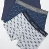 Blue Off Roader Cotton Boxers 3 Pack