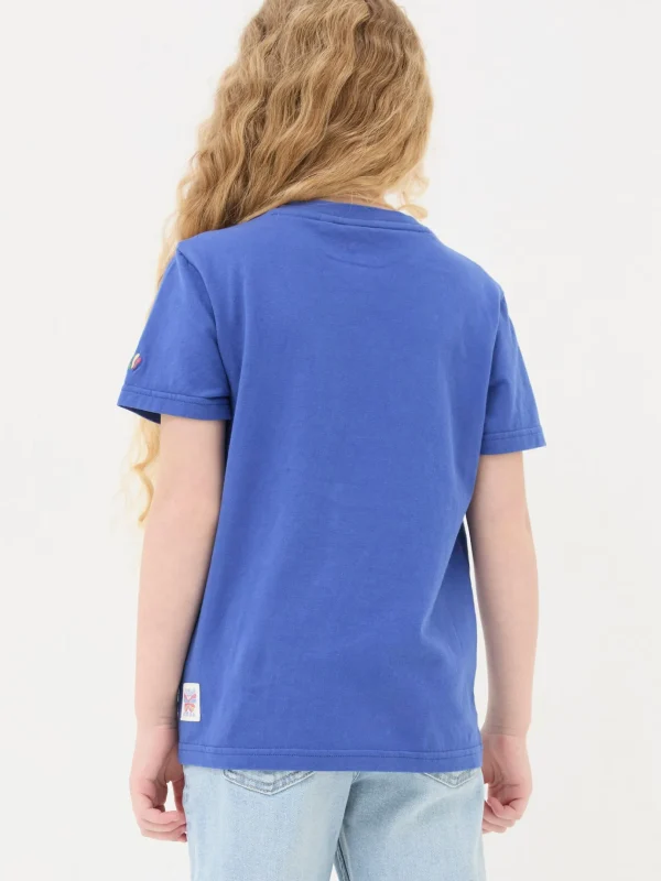 Blue Pet Graphic T-Shirt