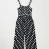 Blue Ruby Polka Dot Jumpsuit