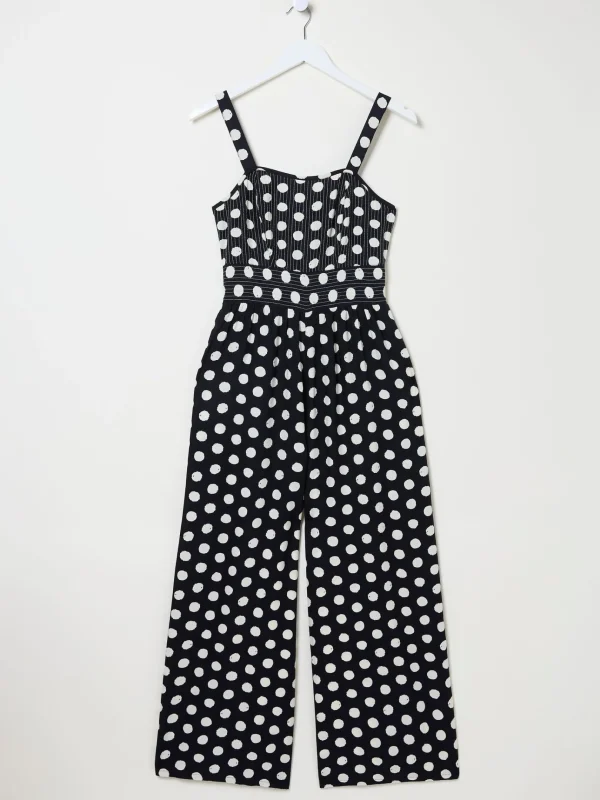 Blue Ruby Polka Dot Jumpsuit