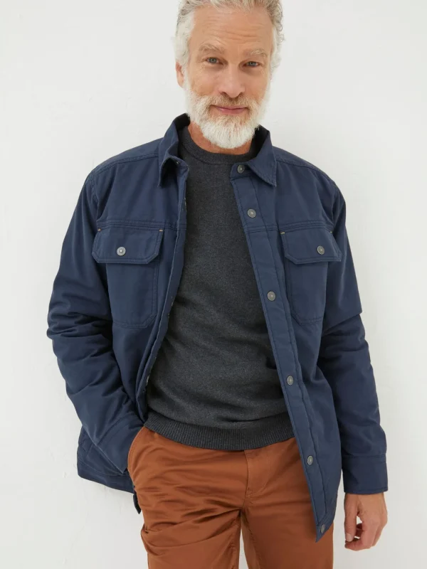 Blue Rutland Overshirt