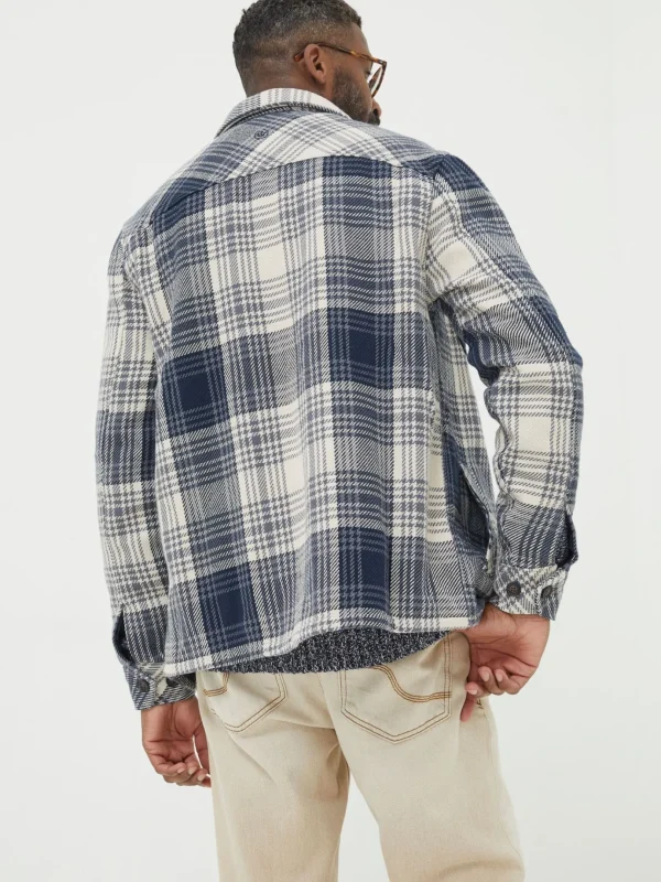 Blue Ryton Ombre Overshirt