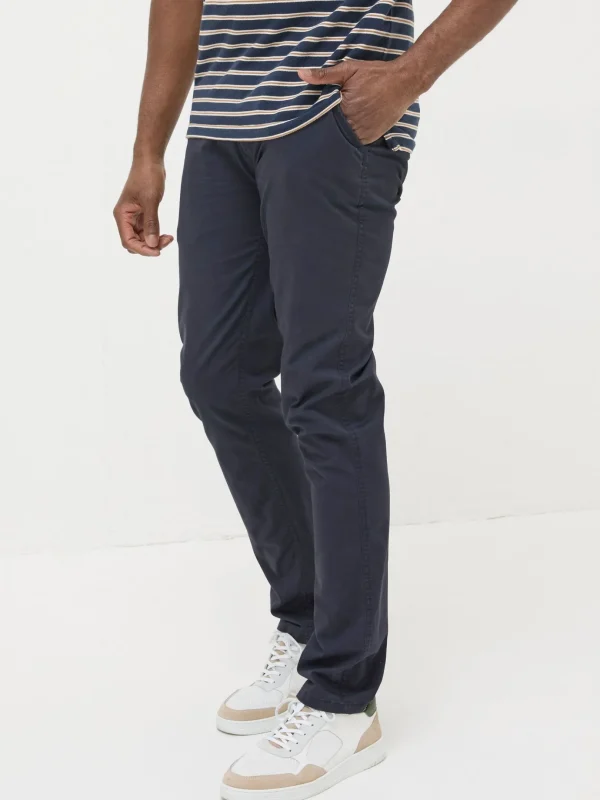 Blue Slim Heyshott Chinos