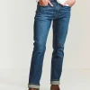 Blue Slim Mid Wash Jeans