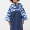 Blue Waterproof Changing Robe