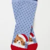 Blue Womens Cat In A Hat Socks 1 Pack