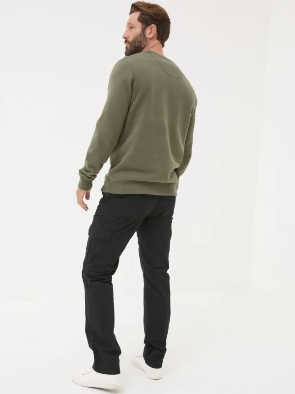 Breakyard Black Cargo Trousers