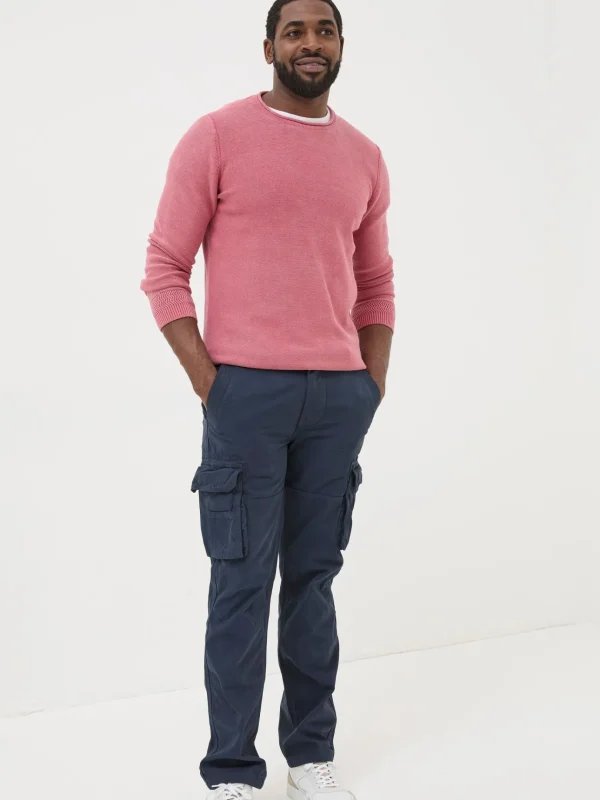 Breakyard Blue Cargo Trousers