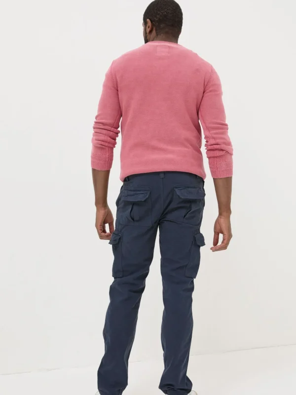 Breakyard Blue Cargo Trousers