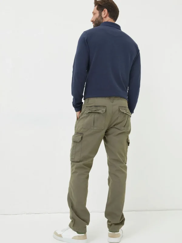 Breakyard Green Cargo Trousers