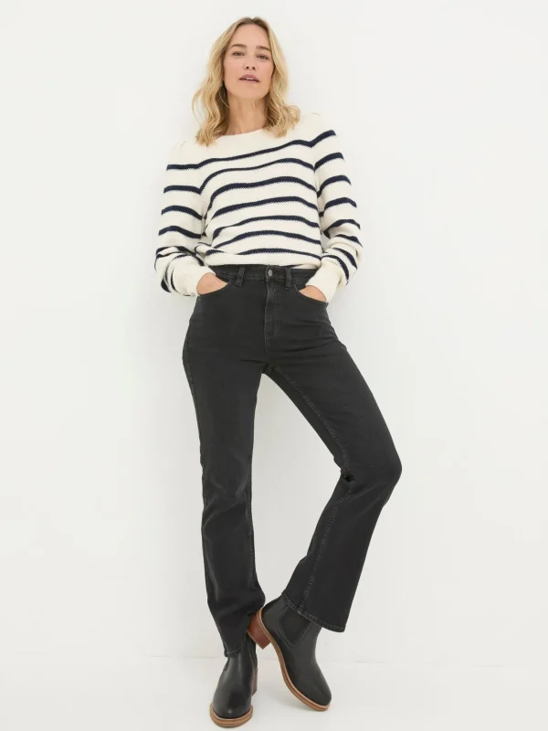 Brooke Black Bootcut Jeans