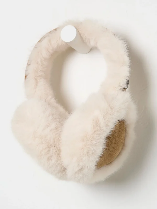 Brown Fluffy Earmuffs