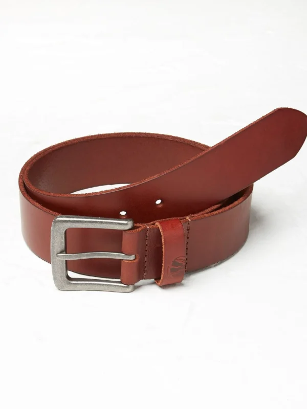 Brown Italian Leather Belt