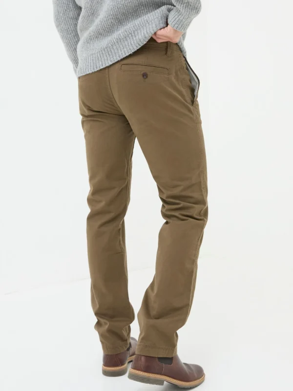 Brown Modern Coastal Chinos