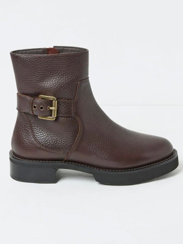 Brown Scout Chunky Boots