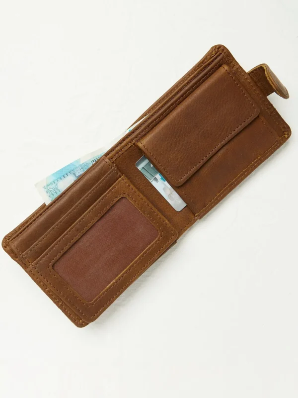 Brown Seamed Wallet