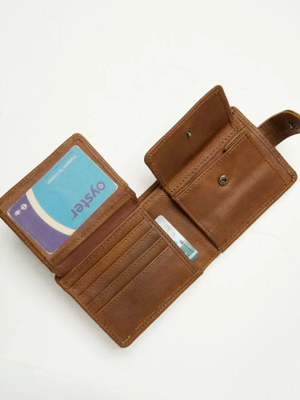 Brown Seamed Wallet