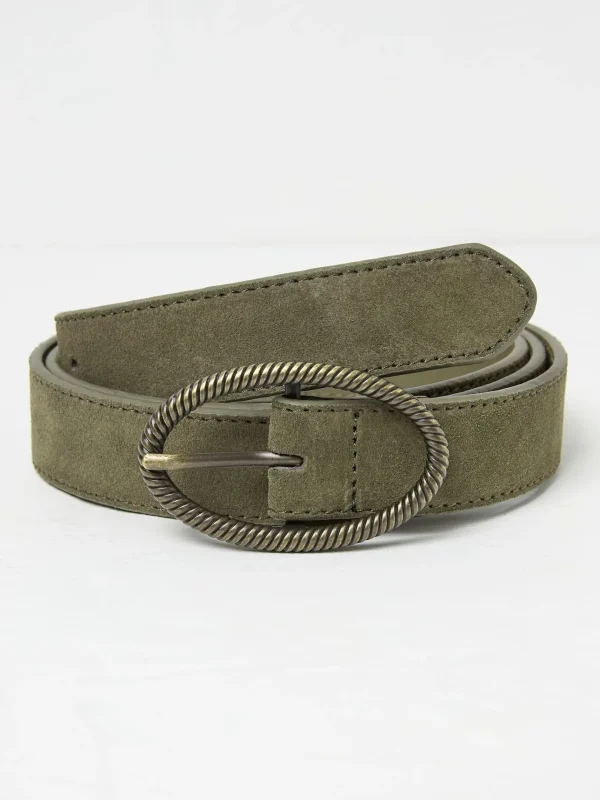 Buckle Green Interest Belt