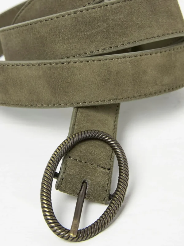 Buckle Green Interest Belt