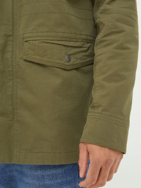 Calcot Green Cotton 4 Pocket Jacket