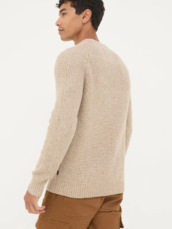 Calder Natural Crew Neck Jumper