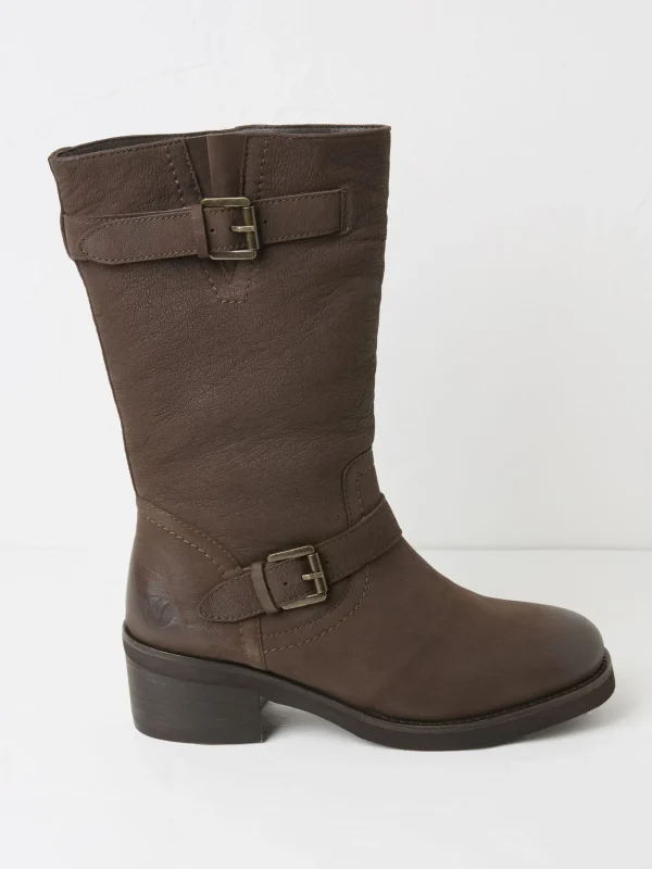 Camilla Brown Biker Boots